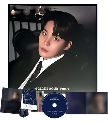 Amazon.com: ATEEZ GOLDEN HOUR Part.4 Album Digipack [SAN Ver